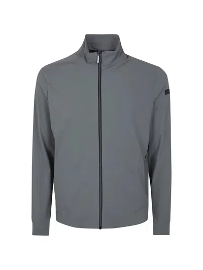 Rrd "surflex" Full Zip Fleece In Gray