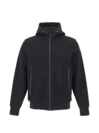 Rrd Long-sleeve Hooded Jacket In Black