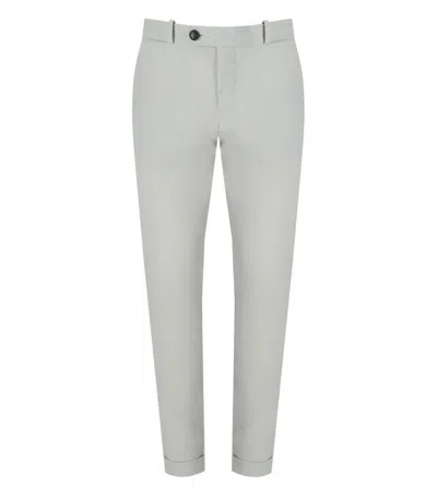 Rrd Surflex Ice Grey Chino Pants In White
