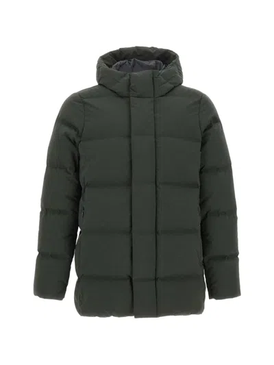 Rrd Surflex Padded Down Jacket In Green