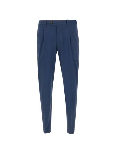 Rrd Surflex Pence Pleat Pocket Trousers In Blue