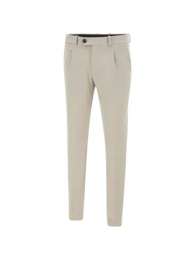 Rrd Surflex Pence Pleat Welt Trousers In Neutral