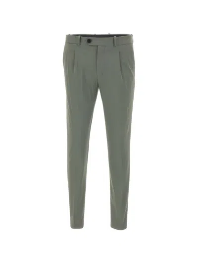 Rrd Surflex Pence Pleated Trousers In Green