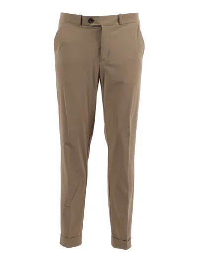 Rrd Cottech Chino Jo Pant In Brown