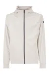 Rrd Surflex Stretch Technical Hooded Jacket In Neutral
