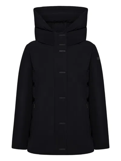 Rrd Surflex Winter Hybrid Zar Wom Coat In Black