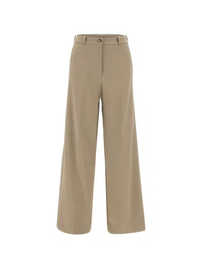 Rrd Surflex Winter Livia Palazzo Pants In Brown