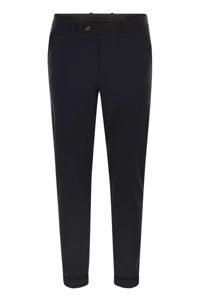 Rrd Surflex Winter Soft Touch - Technical Fabric Chinos In Black