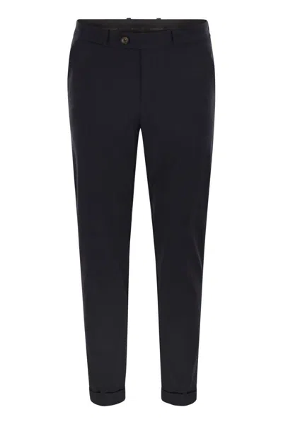 Rrd Surflex Winter Soft Touch - Technical Fabric Chinos In Blue