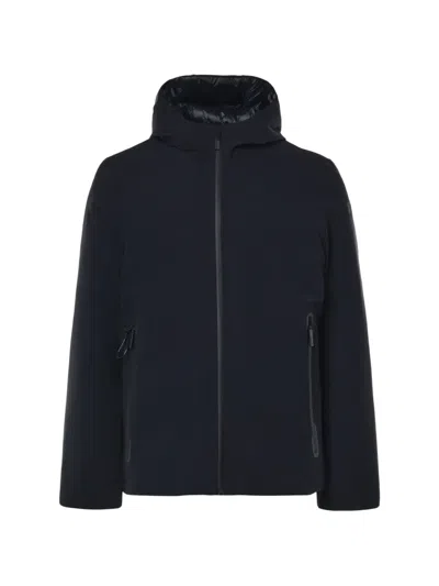 Rrd Surflex Winter Storm Hooded Jacket In Black