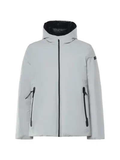 Rrd Surflex Winter Storm Hooded Jacket In Gray
