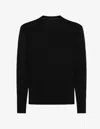 Rrd Amos Perlupin Round Knit In Black