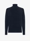 Rrd Velvet Turtleneck Knit In Black