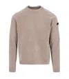 Rrd Cinematt Round Knit Sweater In Brown