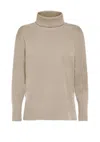Rrd Turtleneck Side-split Sweater In Hard Grey