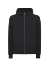 Rrd Contemporary Full-zip Sweatshirt With Hood In Black