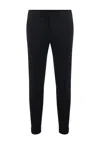 Rrd Tailored Black Trousers With Ankle-length Cut In Black