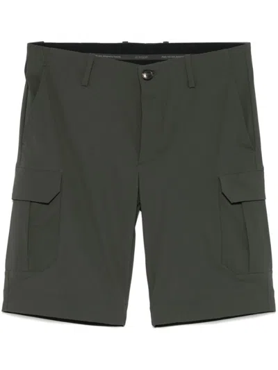 Rrd Tailored Green Shorts With Cargo Pockets