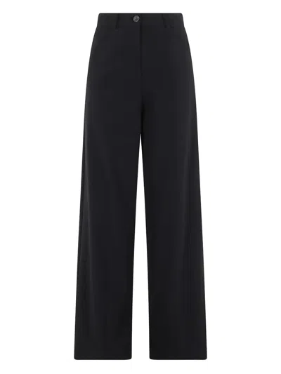 Rrd Tailored Wide-leg Trousers In Black