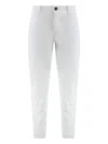 Rrd Tapered-leg Trousers In White