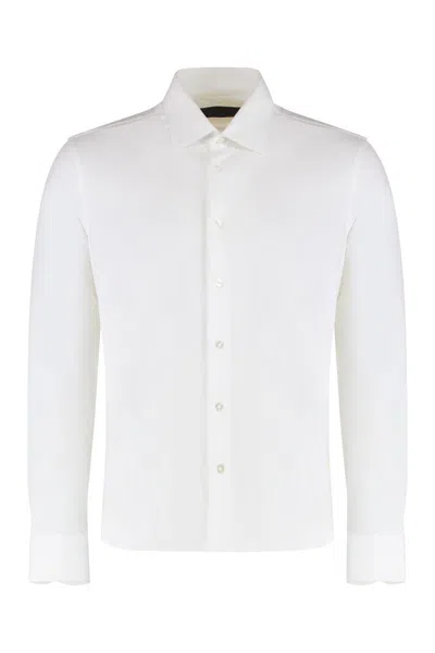 Rrd Technical Fabric Shirt In White