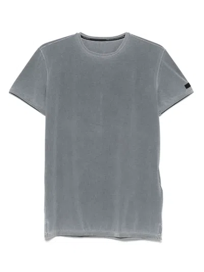 Rrd Techno-wash Ribbed T-shirt In Black