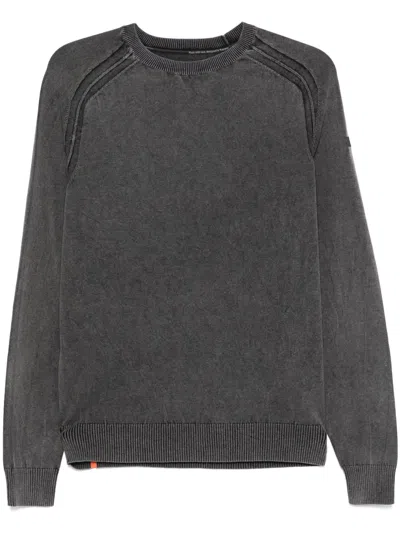 Rrd Techno Wash Sweater In Grey