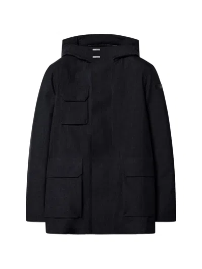 Rrd Terzilio Floating Field Hooded Jacket In Black