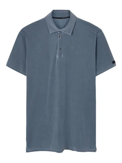 Rrd Textured Polo Shirt In Purple