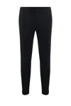 Rrd Tailored Black Trousers With Ankle-length Cut In Black
