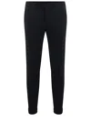 Rrd Tailored Black Trousers With Ankle-length Cut