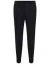 Rrd Tailored Black Trousers With Ankle-length Cut