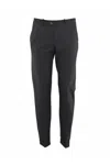 Rrd Black Wool Blend Trousers In Black