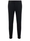 Rrd Tailored Black Trousers With Ankle-length Cut In Black