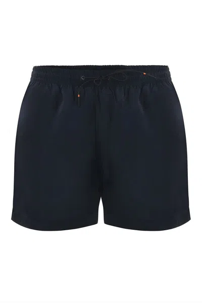 Rrd Trousers In Blue Black