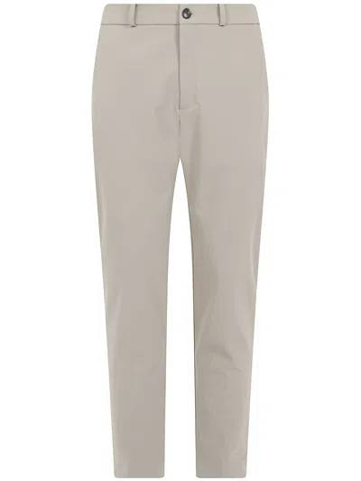 Rrd Trousers With Elongated Fit "surflex Winter Chino Jo" In Neutral