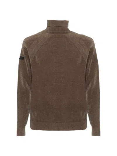 Rrd Turtleneck Sweater In Brown