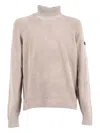 Rrd Turtleneck Sweater In Neutral