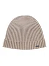 Rrd Velvet-effect Ribbed Beanie In Brown