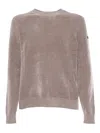 Rrd Velvet Round Knit In Beige