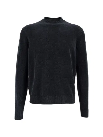 Rrd Velvet  Round Knit In Blue