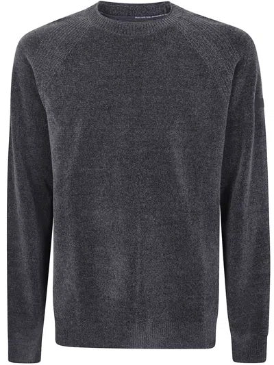 Rrd Raglan-sleeve Fleece Sweater In Gray