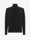 Rrd Velvet Turtleneck Knit In Black