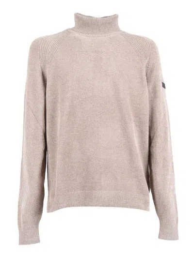 RRD VELVET TURTLENECK KNIT WITH RIBBED DETAILS