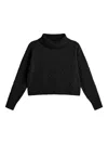 Rrd Volcano-neck Sweater In Black