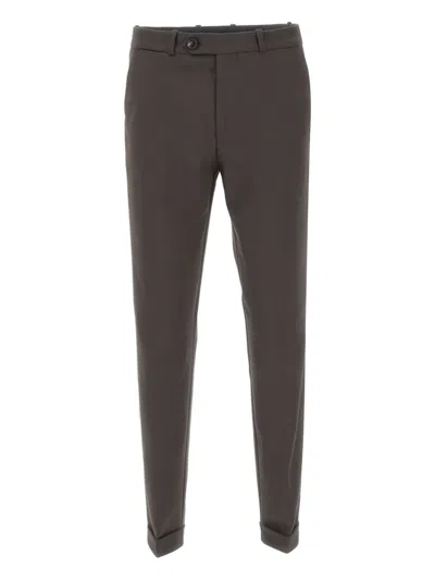 Rrd Welt-pockets Trousers In Brown