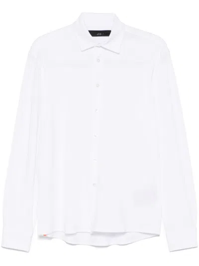 Rrd White Button-up Shirt With Subtle Back Yoke