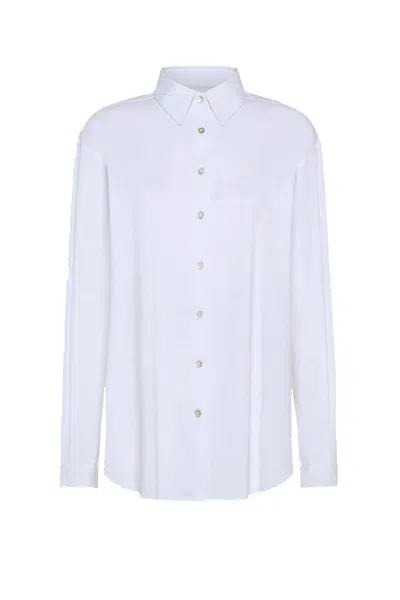 Rrd White Cotton Shirt
