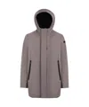 Rrd Winter Thermo Logo Patch Hooded Jacket In Gray