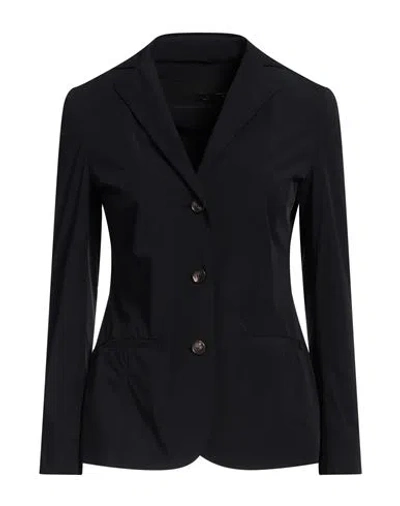 Rrd Woman Blazer Black Size 14 Polyamide, Elastane